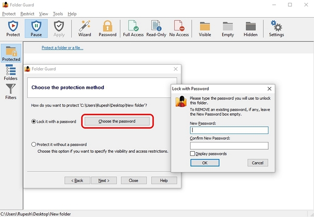 Folder-Guard-Lock-with-password