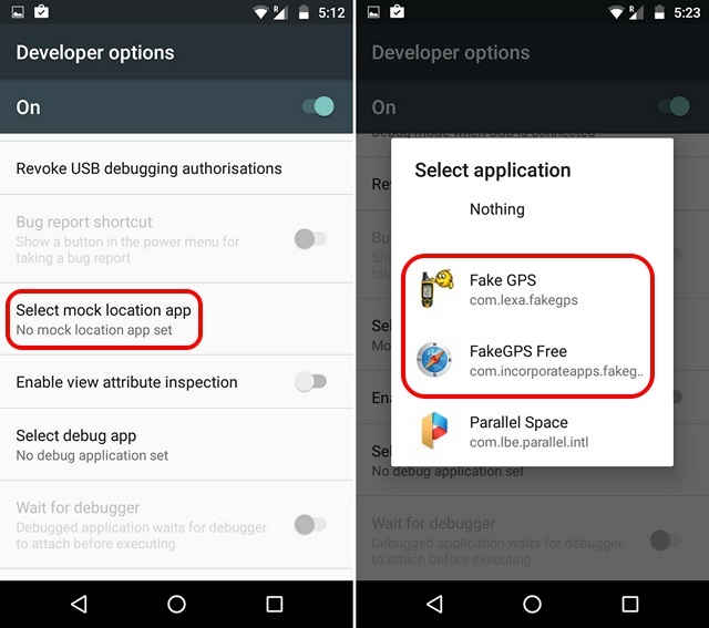 Android-select-mock-location-app