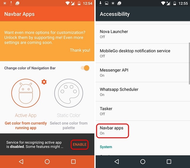 Navbar-Accessibility-Permission