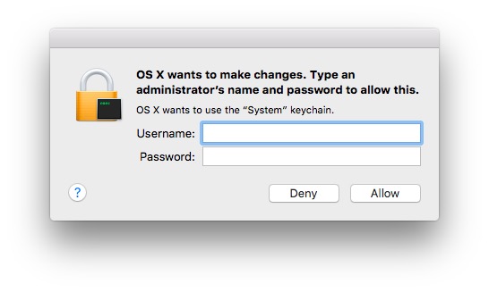 authenticate