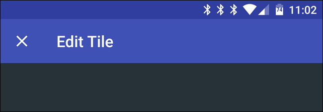 créer sur mesure Tiles pour Quick Settings Menu Android 3