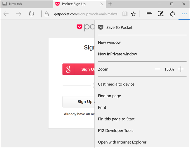 installer les extensions dans Microsoft bord 5