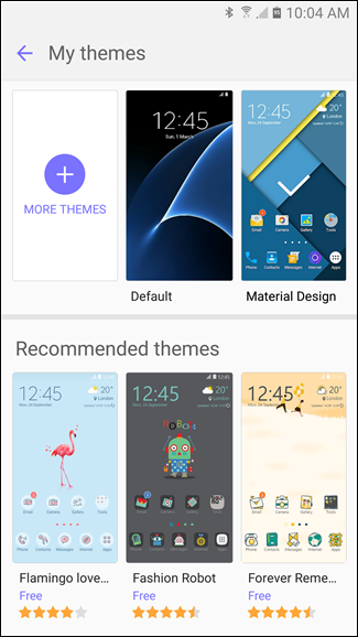 modifier les thèmes sur les dispositifs Samsung Galaxy  3