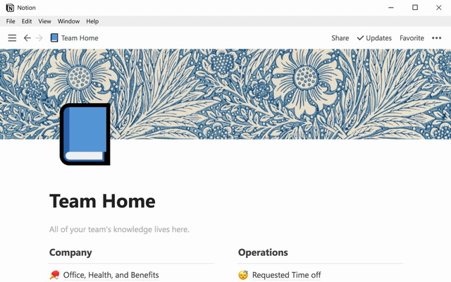 Notion - alternative à Evernote