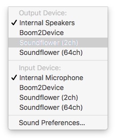 select-Soundflower