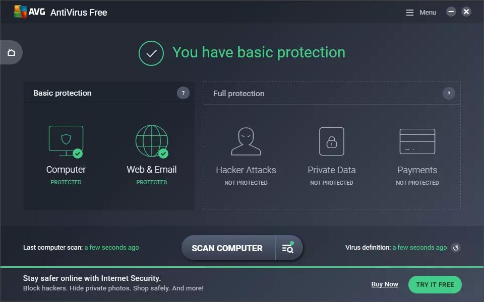 AVG - logiciel antispyware