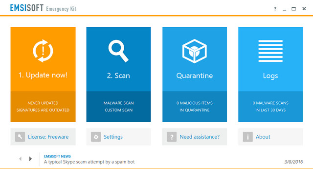 Emsisoft Emergency Kit