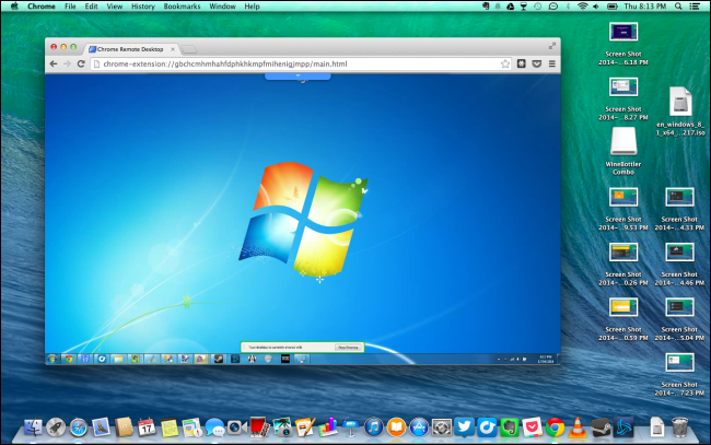 run windows programs remotely on a mac