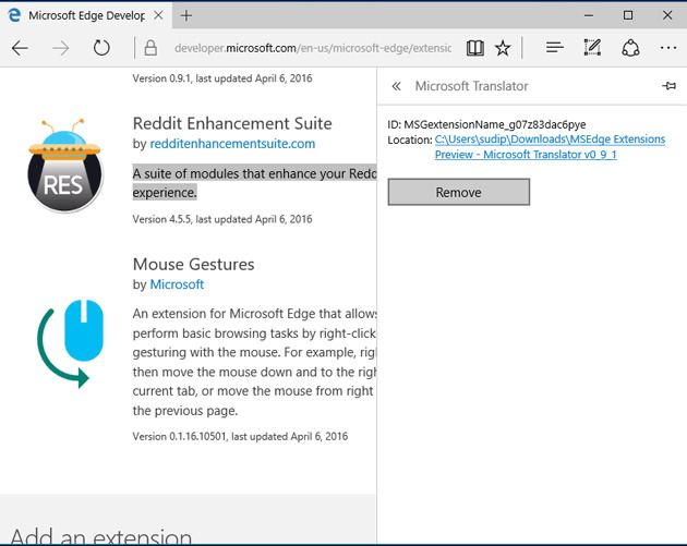 supprimer-lextension-de-microsoft-edge