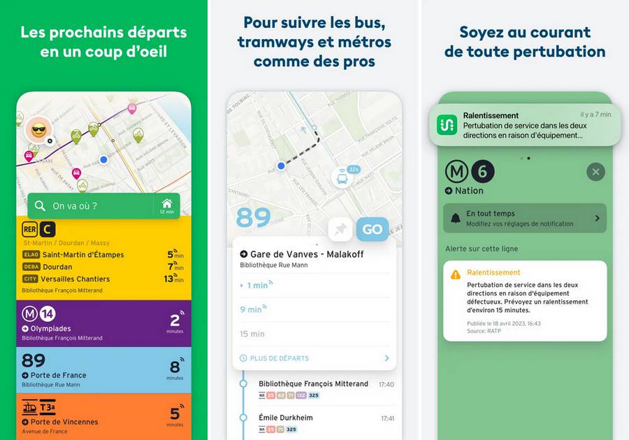 Transit - meilleure application de transport en commun
