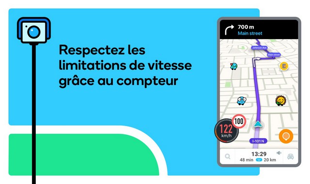 Waze - application à utiliser en voiture