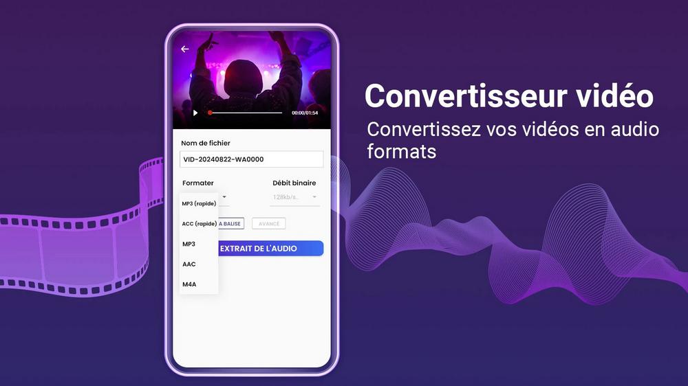 Convertisseur de vidéo en MP3
