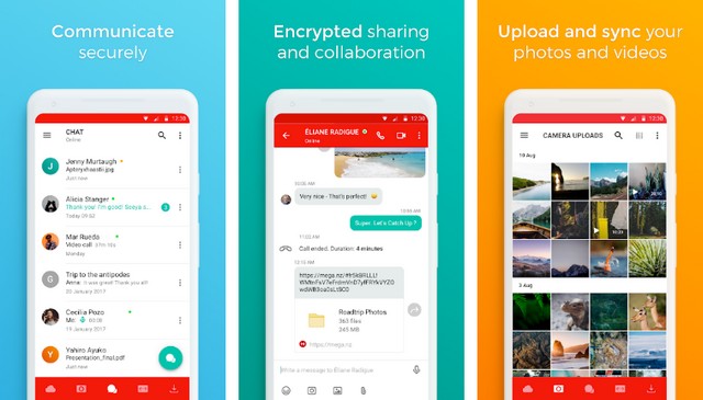 MEGA - meilleur application de stockage cloud