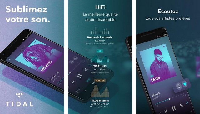 TIDAL - application de streaming musical 