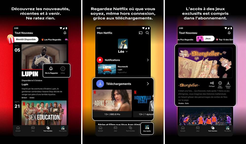 Netflix - meilleure application pour Chromecast