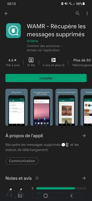 Téléchargez et installez WAMR