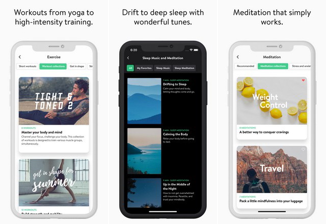 Asana Rebel - meilleure application de yoga pour iPhone
