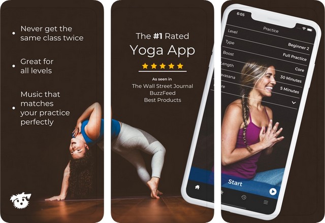 Down Dog - meilleure application de yoga pour iPhone
