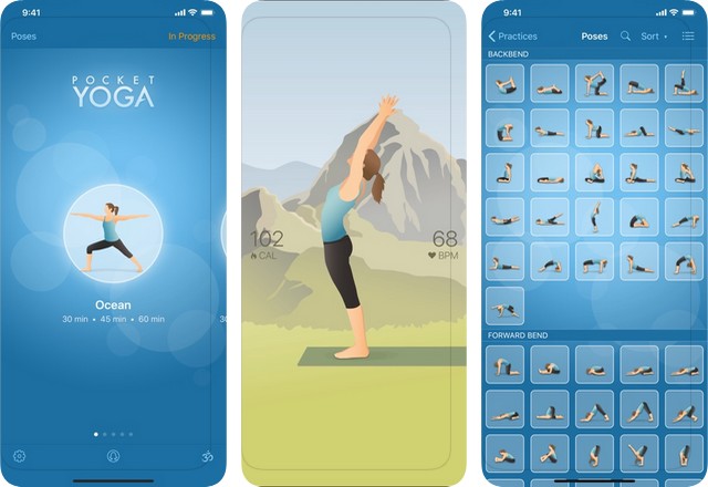 Pocket Yoga - meilleure application de yoga pour iPhone