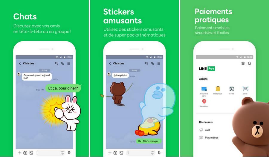 LINE - meilleure alternative à WhatsApp sur Android