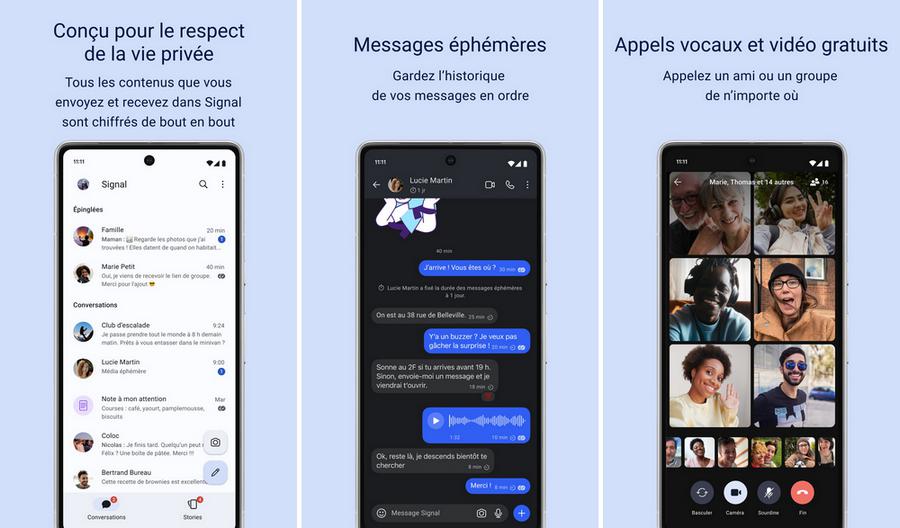 Signal - meilleure alternative à WhatsApp sur Android
