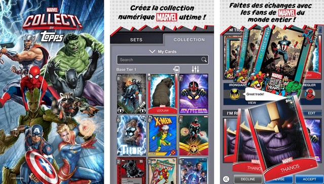 Marvel Collect - meilleur jeu Spider-Man