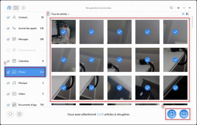 Récupérer les photos supprimées sur votre LG