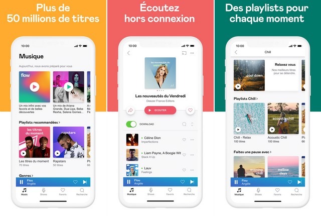 Deezer - application de musique