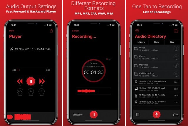 Recorder Plus - application d'enregistrement d'appels