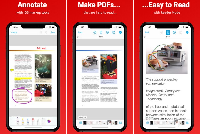 Xodo PDF Pro - Le meilleur lecteur PDF pour iPhone