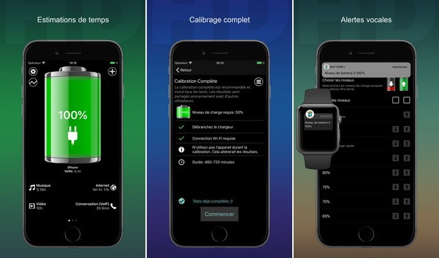 Batterie HD+ application pour économiser la batterie de votre iPhone