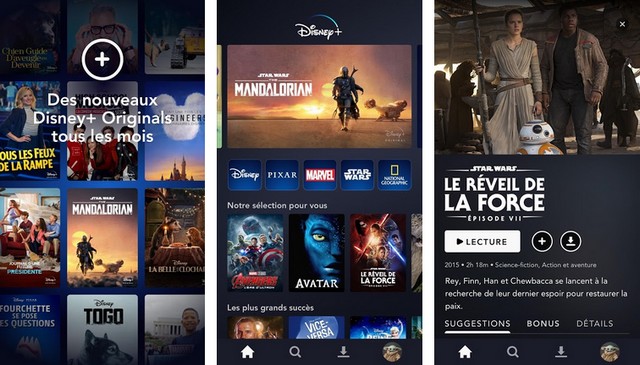 Disney+ meilleur application pour Android