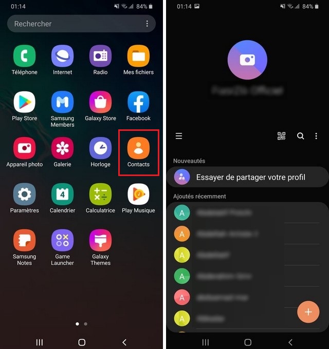 Mettre une sonnerie personnalisée pour un seul contact