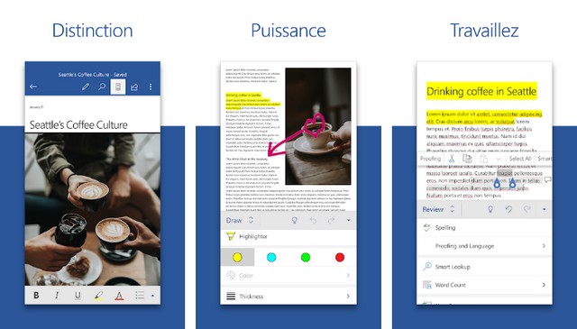 Microsoft Word - application pour créer un CV