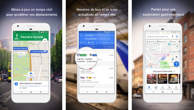 Google Maps - application de partage de position