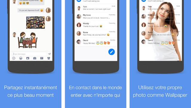 Messager pour SMS