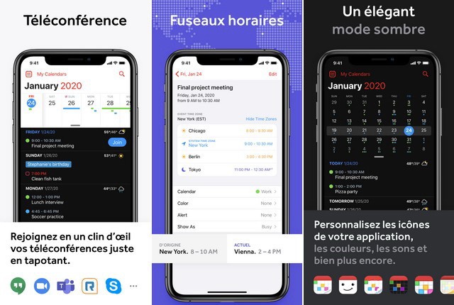 Fantastical - meilleure application de rappel