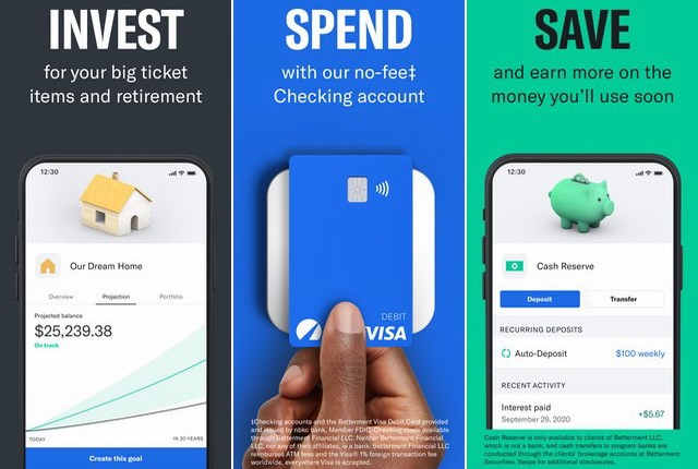 Betterment - applications investissement pour iPhone
