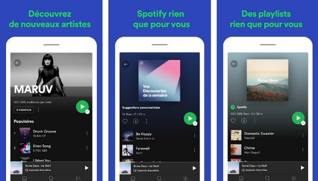 Spotify - meilleure alternative à Google Play Music
