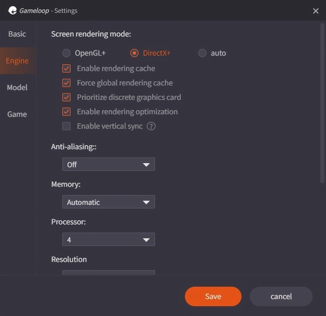 Configurer les paramètres de l'émulateur pour corriger le Lag