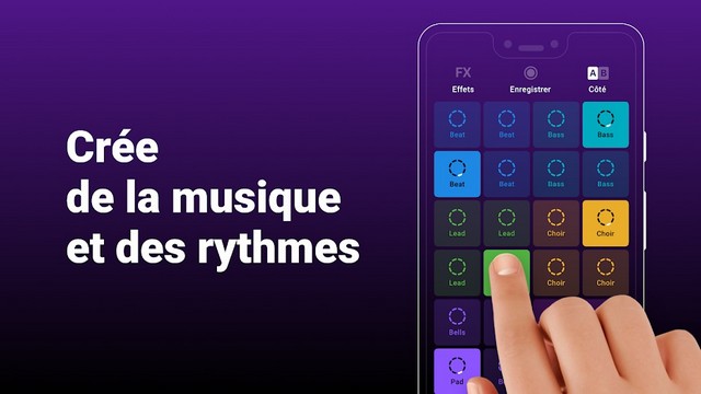 Groovepad - application de création musicale