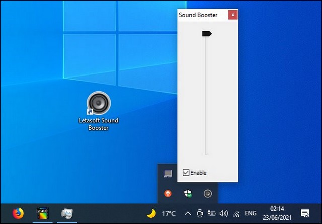 Augmenter le volume maximum à l'aide de Sound Booster