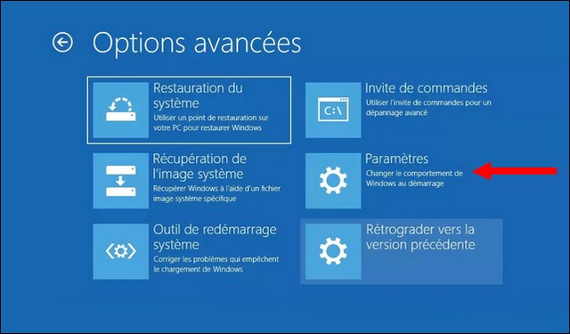 Démarrer en mode sans échec sur Windows 11