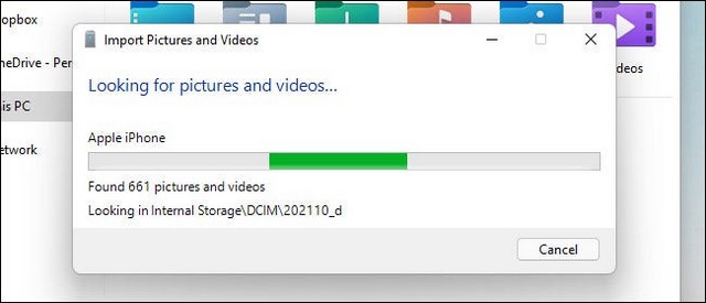 Importer des images et des vidéos