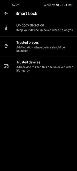 Google Smart Lock