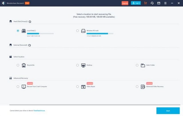Récupérer des données à l'aide d'un logiciel tiers