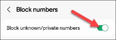 Bloquer les numéros inconnus sur Android