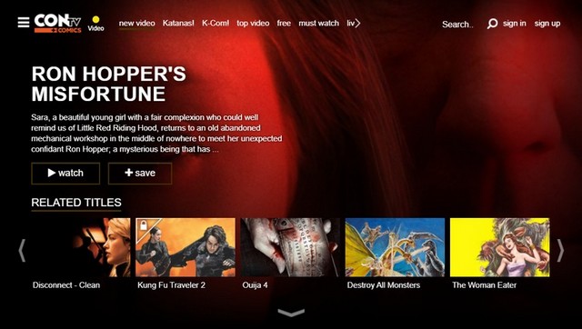CONtv - meilleur site de streaming de films