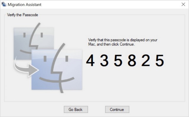 Utilisation Windows Migration Assistant