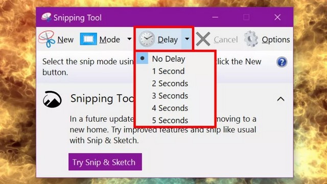 Prendre une capture écran sur Windows 10